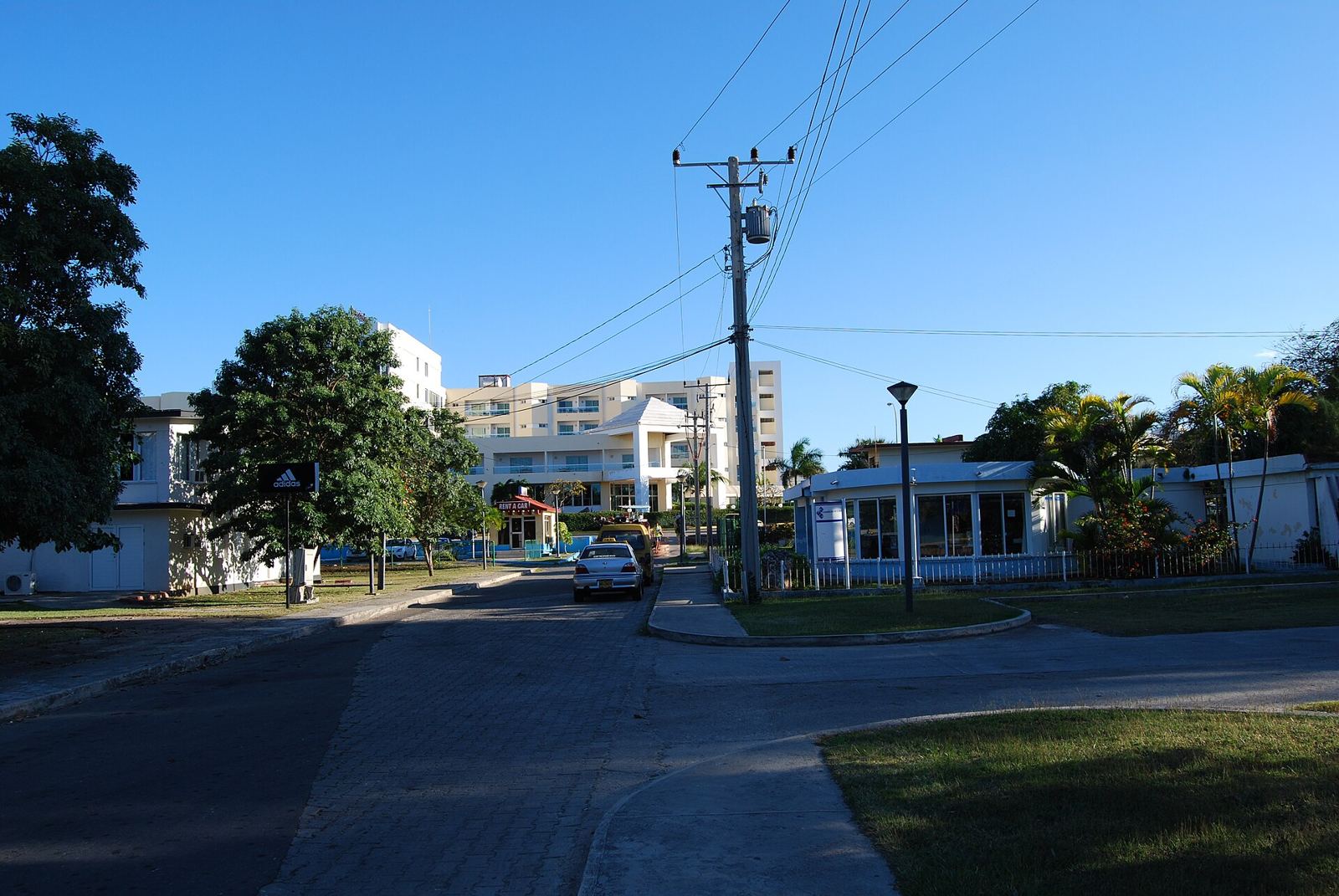A street in Varadero