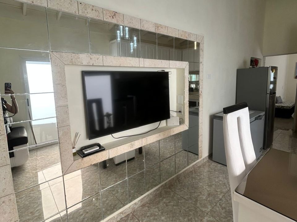 Televisor en el comedor