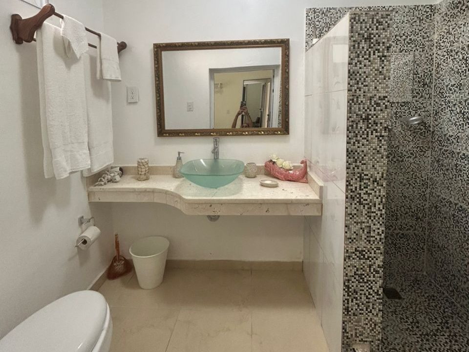 Baño con agua caliente