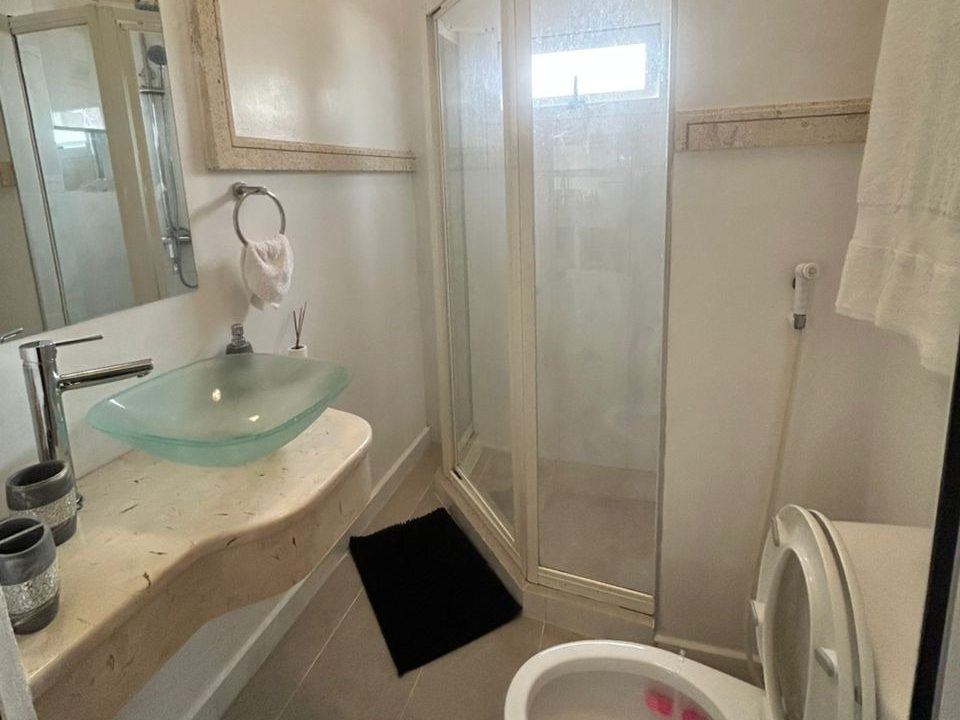 Baño con agua caliente